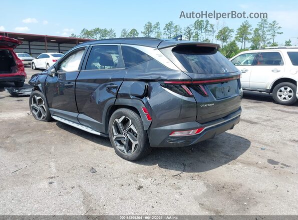 5NMJF3AE7NH070794 2022 HYUNDAI TUCSON Gray Trasero izquierdo