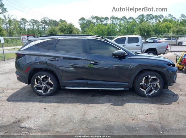 5NMJF3AE7NH070794 2022 HYUNDAI TUCSON Gray Vista interior trasera