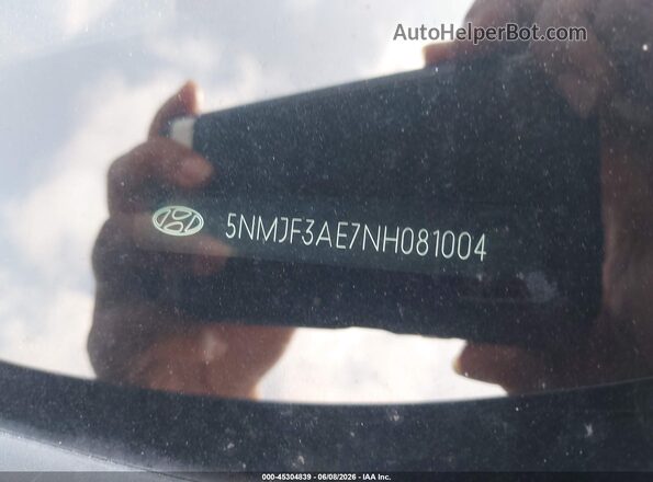 5NMJF3AE7NH081004 2022 HYUNDAI TUCSON Gray Вид підкапотного простору