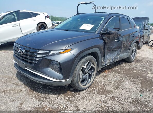 5NMJF3AE7NH081004 2022 HYUNDAI TUCSON Gray Передня ліва чверть