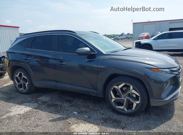 5NMJF3AE7NH081004 2022 HYUNDAI TUCSON Gray Вид задньої частини салону