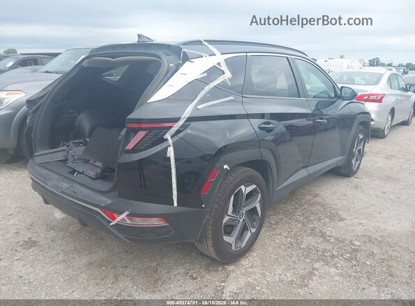 5NMJF3AE7NH093668 2022 HYUNDAI TUCSON Black Задня права чверть