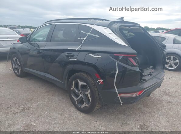 5NMJF3AE7NH093668 2022 HYUNDAI TUCSON Black Задня ліва чверть