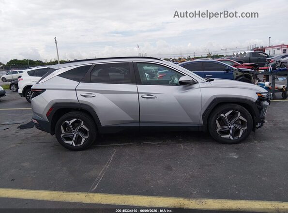 5NMJF3AE9NH129179 2022 HYUNDAI TUCSON Gray Սալոնի հետևի տեսք