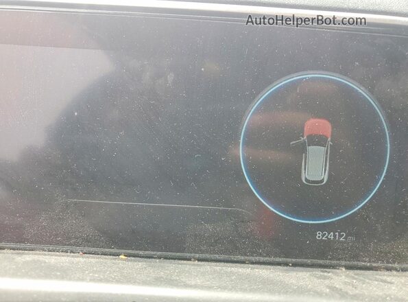 5NMJF3AE9PH178238 2023 HYUNDAI TUCSON Red Instrument cluster view