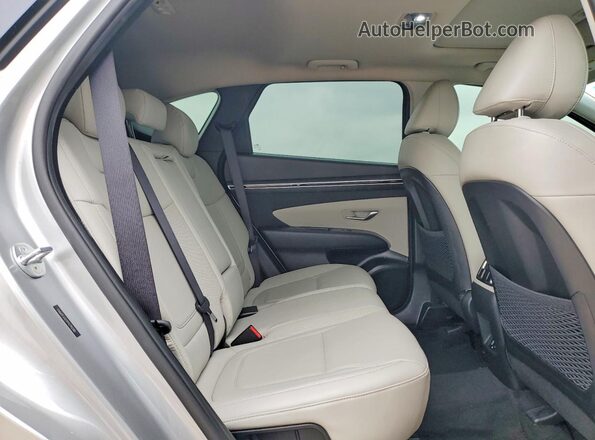 5NMJF3AE9PH290280 2023 HYUNDAI TUCSON Silver Rear interior view