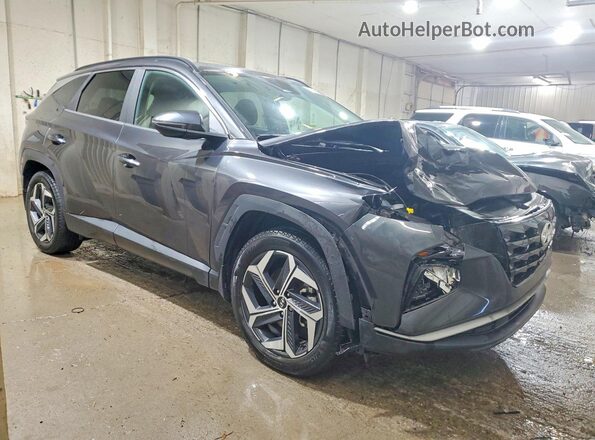 5NMJF3AEXNH096595 2022 HYUNDAI TUCSON Charcoal Delantero derecho
