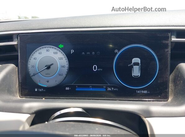 5NMJF3AEXNH140434 2022 HYUNDAI TUCSON Gray Vista de los asientos traseros