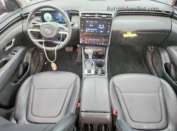 5NMJF3AEXPH206564 2023 HYUNDAI TUCSON Black Dashboard view