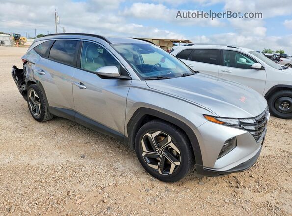 5NMJF3AEXPH215376 2023 HYUNDAI TUCSON Silver Delantero derecho