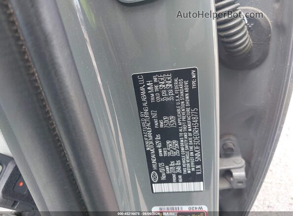 5NMJF3DE0RH348775 2024 HYUNDAI TUCSON Серый Вид подкапотного пространства