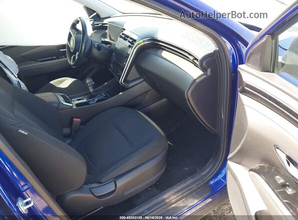 5NMJFCAE0NH100332 2022 HYUNDAI TUCSON Синий Вид салона спереди