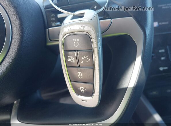 5NMJFCAE0NH100332 2022 HYUNDAI TUCSON Синий Вид панели приборов