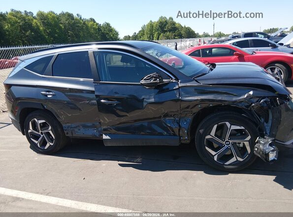 5NMJFCAE0NH118698 2022 HYUNDAI TUCSON Black Սալոնի հետևի տեսք