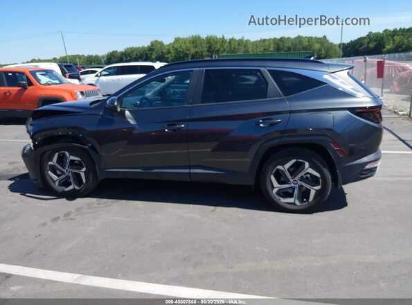 5NMJFCAE0NH118698 2022 HYUNDAI TUCSON Black Սալոնի 360 աստիճան տեսք