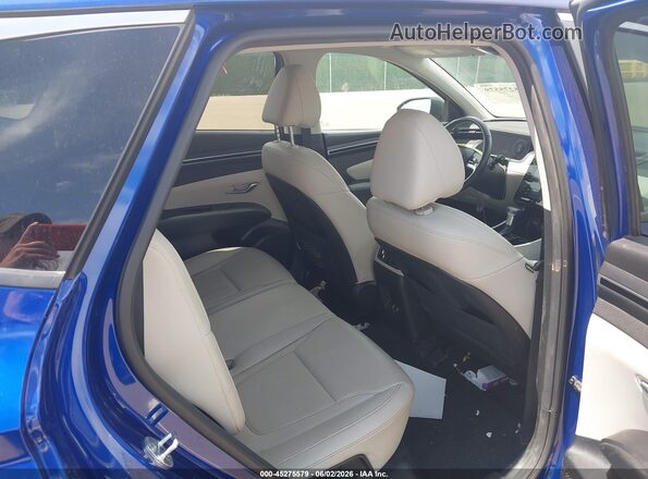 5NMJFCAE0PH161389 2023 HYUNDAI TUCSON Blue Vista de la etiqueta del VIN
