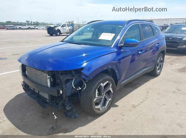 5NMJFCAE0PH161389 2023 HYUNDAI TUCSON Blue Vista tres cuartos delantera izquierda