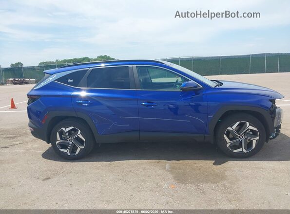 5NMJFCAE0PH161389 2023 HYUNDAI TUCSON Blue Vista interior trasera