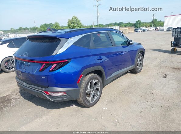 5NMJFCAE0PH286327 2023 HYUNDAI TUCSON Blue Rear right
