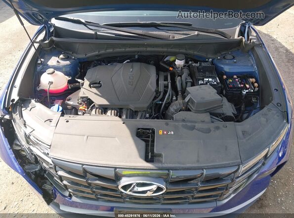 5NMJFCAE0PH286327 2023 HYUNDAI TUCSON Blue Rear view