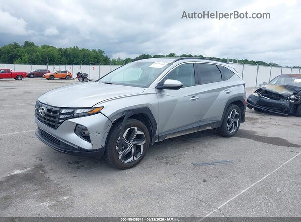5NMJFCAE0PH290975 2023 HYUNDAI TUCSON Silver Առջևի ձախ երեք քառորդ տեսարան