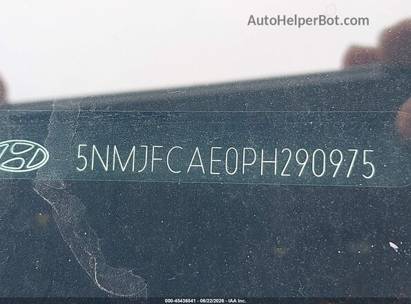 5NMJFCAE0PH290975 2023 HYUNDAI TUCSON Silver Շարժիչի բաժամունքի տեսք