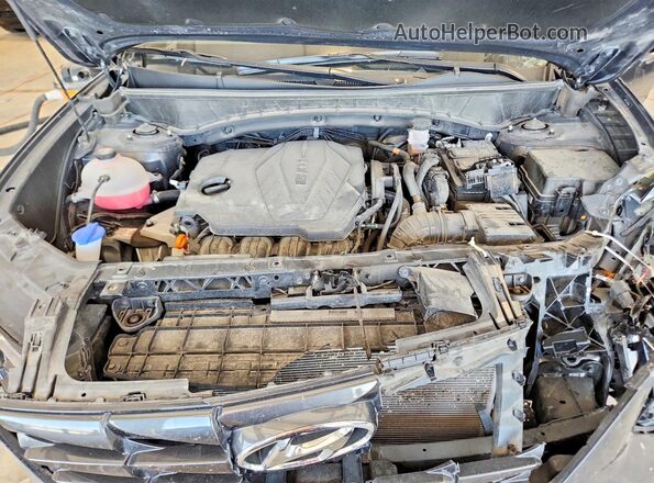 5NMJFCAE1NH116863 2022 HYUNDAI TUCSON Gray Vista del compartimento del motor