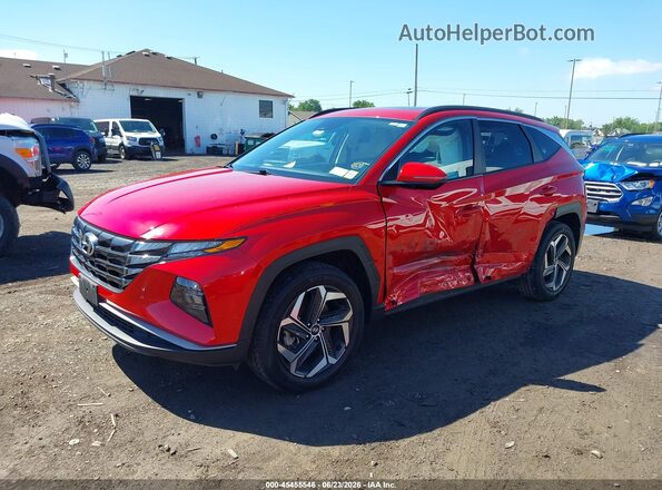 5NMJFCAE2PH176444 2023 HYUNDAI TUCSON Red Front left