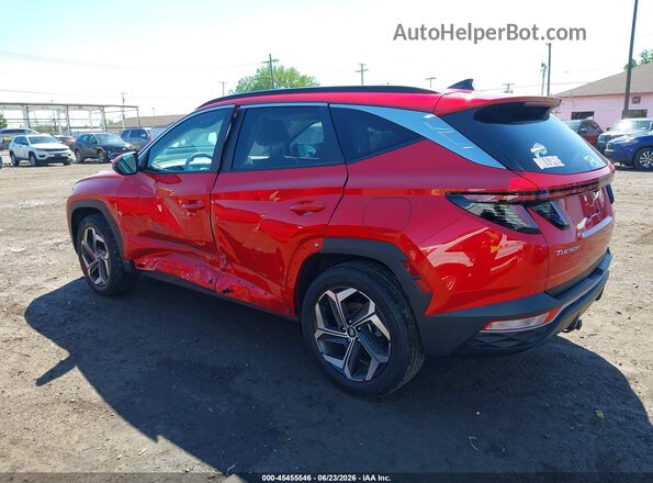 5NMJFCAE2PH176444 2023 HYUNDAI TUCSON Red Rear left