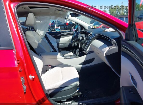 5NMJFCAE2PH176444 2023 HYUNDAI TUCSON Red Front interior view