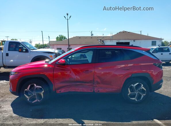 5NMJFCAE2PH176444 2023 HYUNDAI TUCSON Red 360 interior view