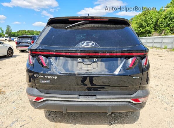 5NMJFCAE2PH224640 2023 HYUNDAI TUCSON Black Widok z tyłu