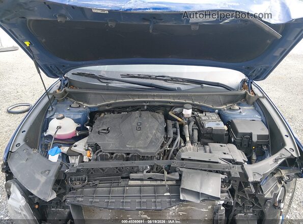5NMJFCAE3NH148830 2022 HYUNDAI TUCSON Синий Вид сзади