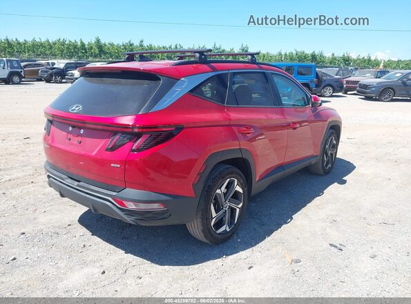 5NMJFCAE3PH186223 2023 HYUNDAI TUCSON Red უკანა მარჯვენა