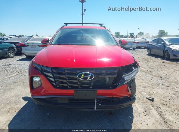 5NMJFCAE3PH186223 2023 HYUNDAI TUCSON Red ხელსაწყოთა პანელის ხედი