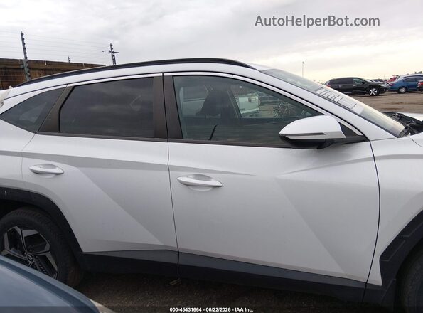 5NMJFCAE4NH054889 2022 HYUNDAI TUCSON White Widok wnętrza z tyłu