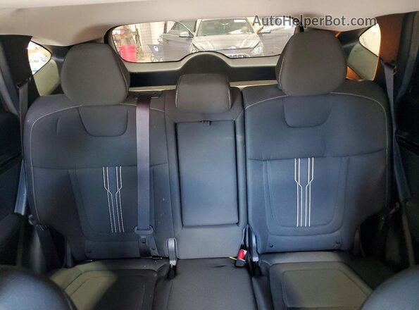 5NMJFCAE4NH056335 2022 HYUNDAI TUCSON White უკანა სავარძლების ხედი
