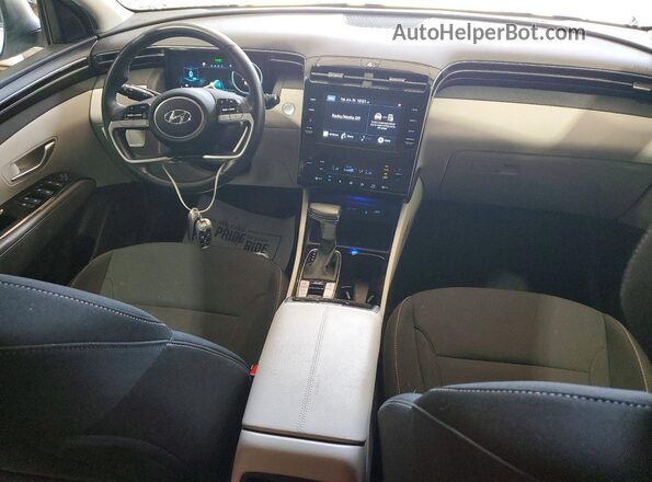 5NMJFCAE4NH056335 2022 HYUNDAI TUCSON White წინა პანელის ხედი