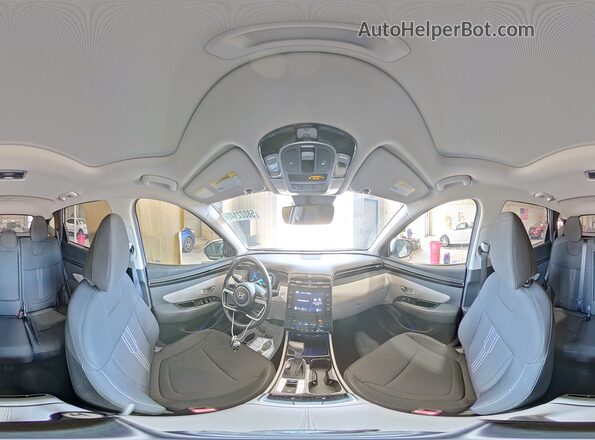 5NMJFCAE4NH056335 2022 HYUNDAI TUCSON White სალონის 360-გრადუსიანი ხედი