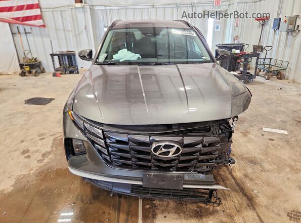 5NMJFCAE4NH075662 2022 HYUNDAI TUCSON Gray Front view