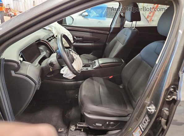 5NMJFCAE4NH075662 2022 HYUNDAI TUCSON Gray Front interior view