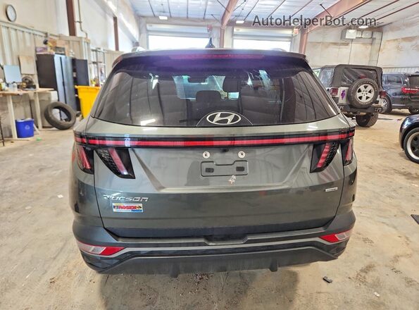 5NMJFCAE4NH075662 2022 HYUNDAI TUCSON Gray Rear view