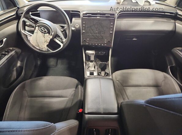 5NMJFCAE4NH075662 2022 HYUNDAI TUCSON Gray Dashboard view
