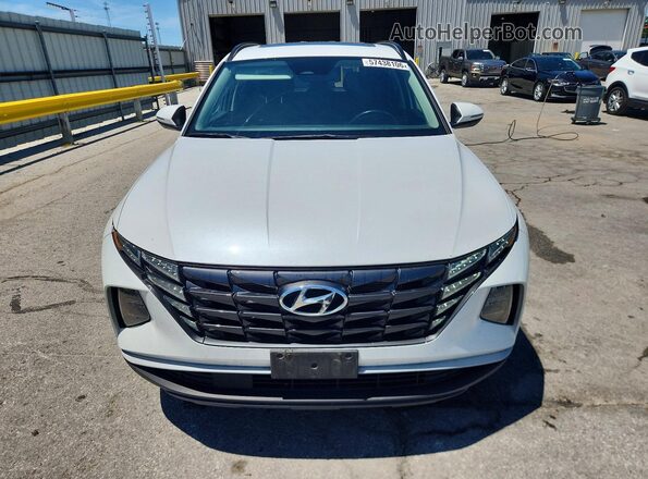 5NMJFCAE4NH103718 2022 HYUNDAI TUCSON White წინა ხედი