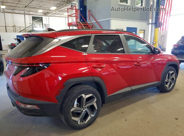 5NMJFCAE4PH161671 2023 HYUNDAI TUCSON Red უკანა მარჯვენა