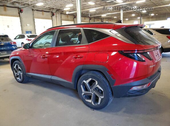 5NMJFCAE4PH161671 2023 HYUNDAI TUCSON Red უკანა მარცხენა