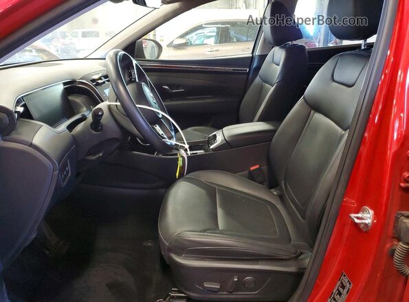 5NMJFCAE4PH161671 2023 HYUNDAI TUCSON Red წინა სალონის ხედი