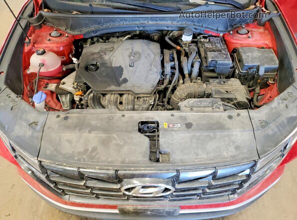 5NMJFCAE4PH161671 2023 HYUNDAI TUCSON Red ძრავის განყოფილების ხედი
