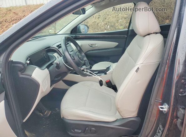 5NMJFCAE4PH200369 2023 HYUNDAI TUCSON Charcoal წინა სალონის ხედი