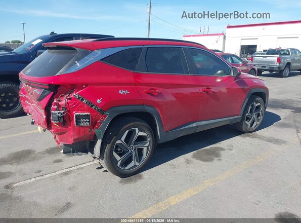 5NMJFCAE4PH257848 2023 HYUNDAI TUCSON Красный Задняя правая четверть